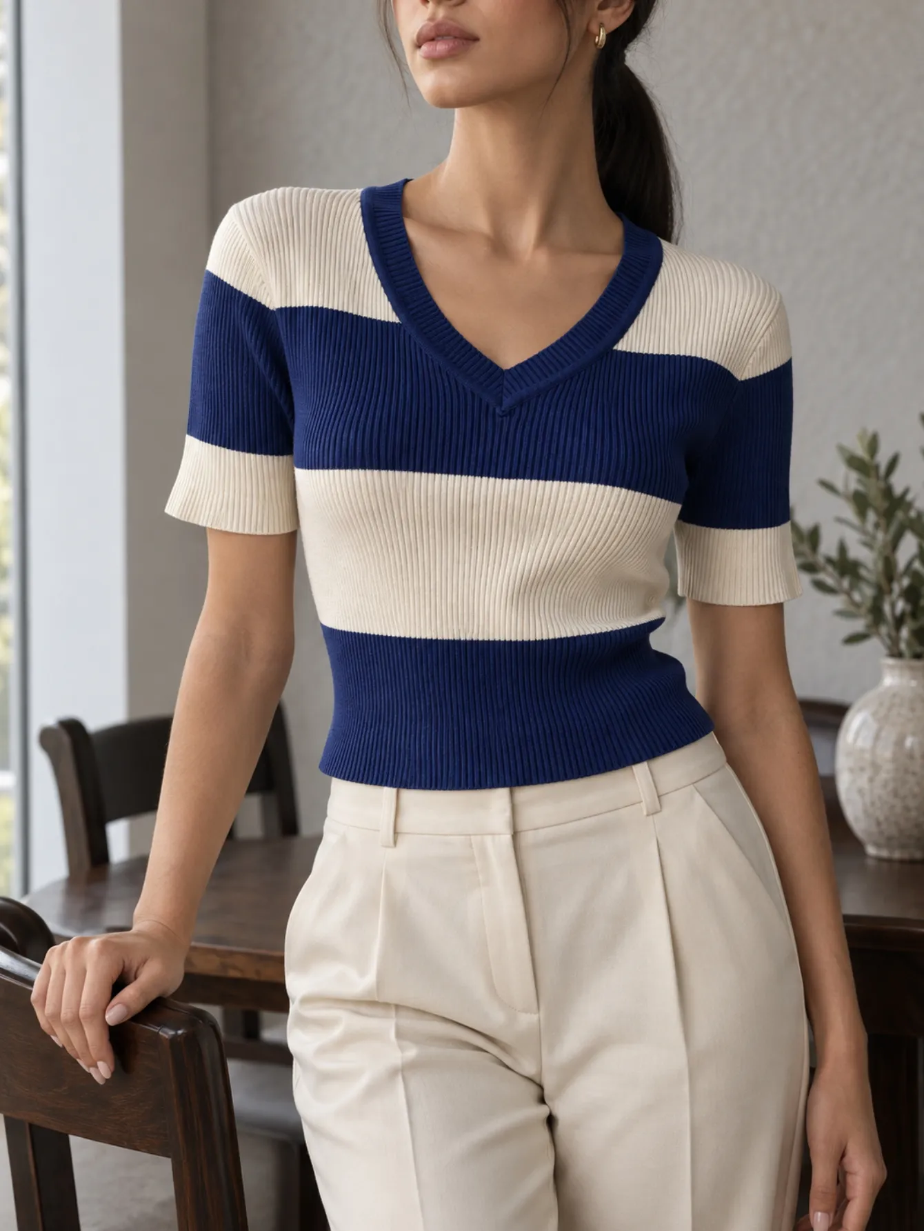 MIS0031 PLAYERA DE RAYAS 15498